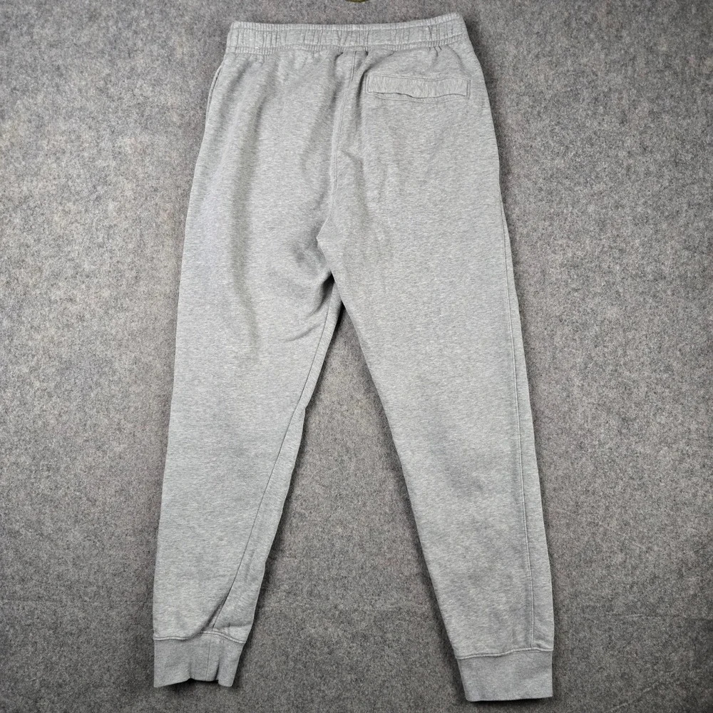 Nike Joggers Mens Small Gray Sweatpants Fleece Cuffed Sportswear Athleisure Gym